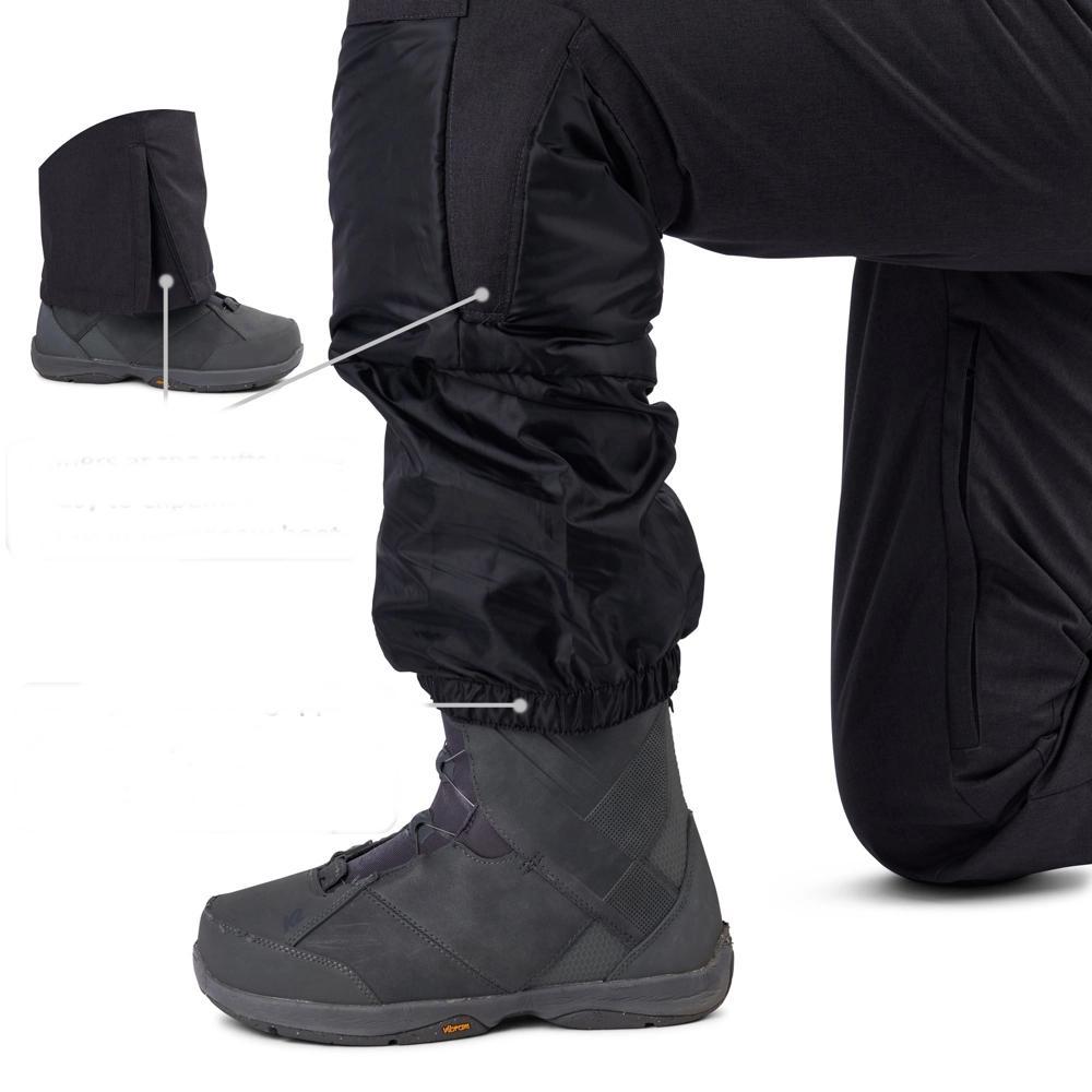Alpine Swiss Mens Waterproof Ski Snowboarding Pants Insulated Winter Snow Pants Product Image