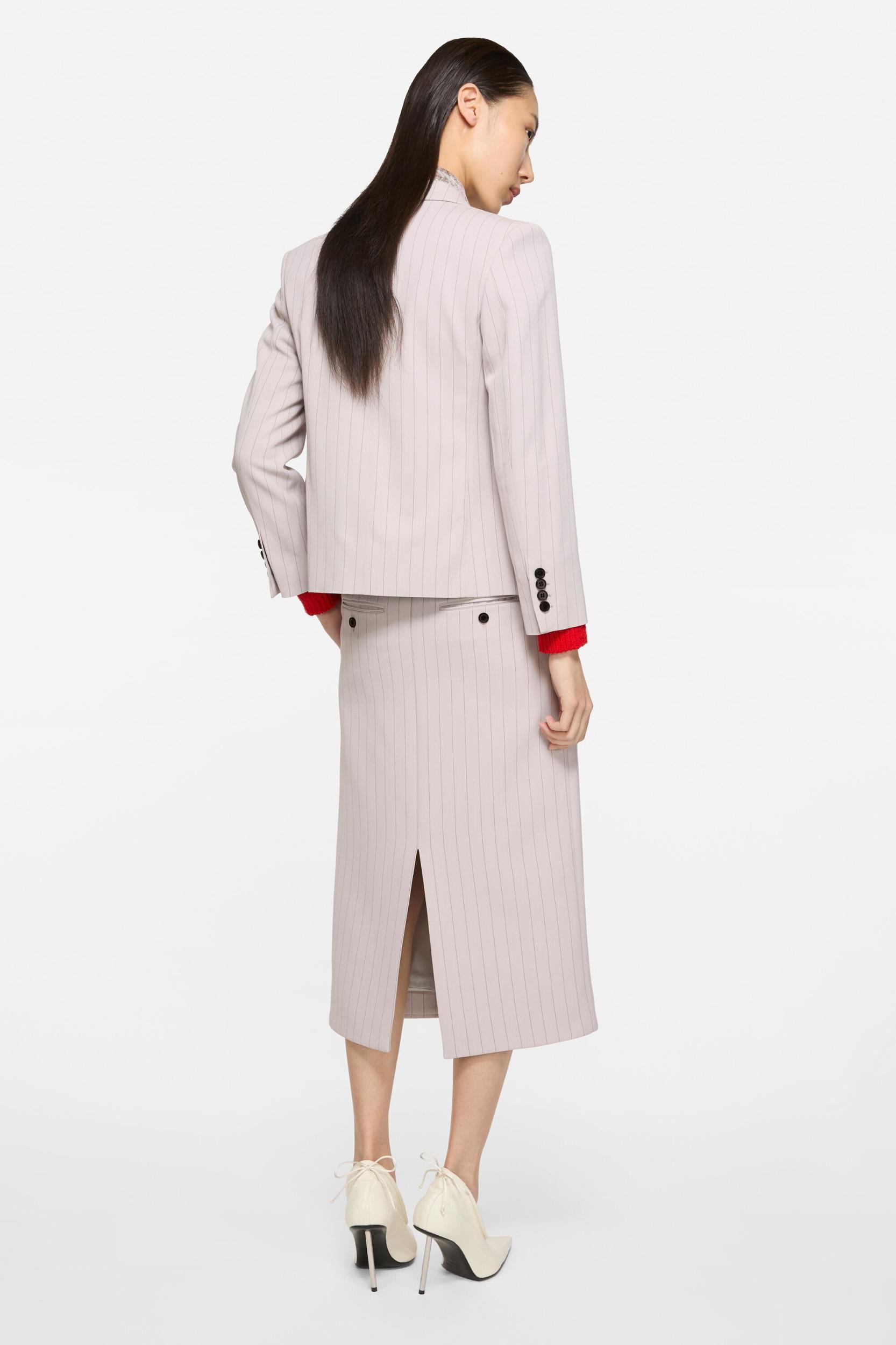 Pinstripe a-line skirt Product Image