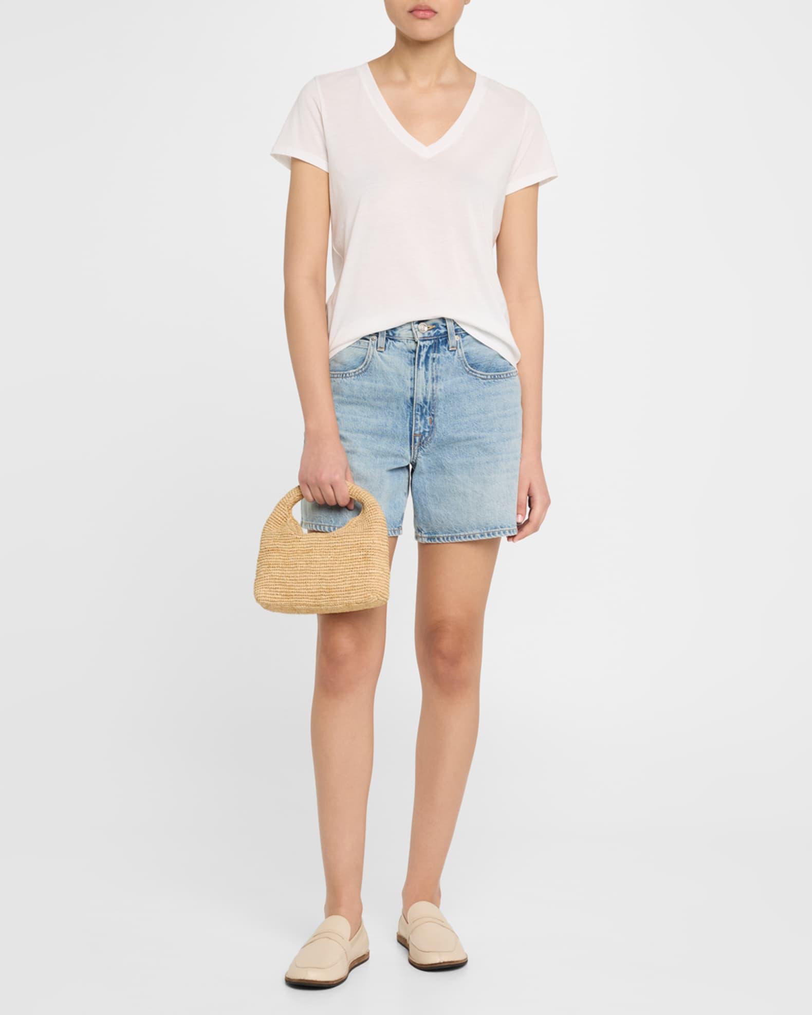 Half Moon Raffia Top-Handle Bag Product Image