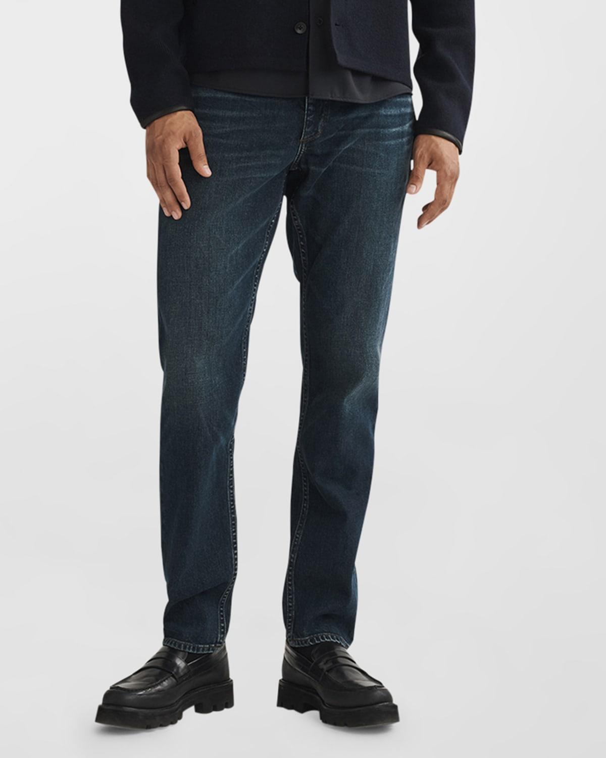 rag & bone Fit 3 Authentic Stretch Straight Athletic Jeans in Cole Product Image