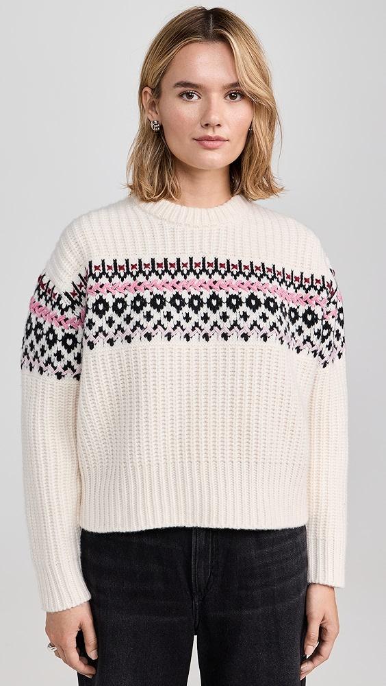 rag & bone Leigh Fair Isle Crew Sweater | Shopbop Product Image