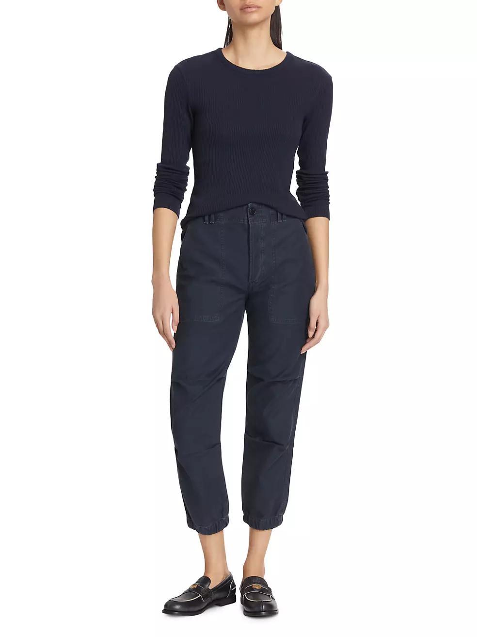 Agni Crop Utility Trousers Product Image