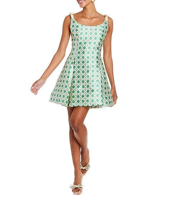 Mestiza New York Gillian Silk Twill Blend Scoop Neck Sleeveless Mini Dress Product Image
