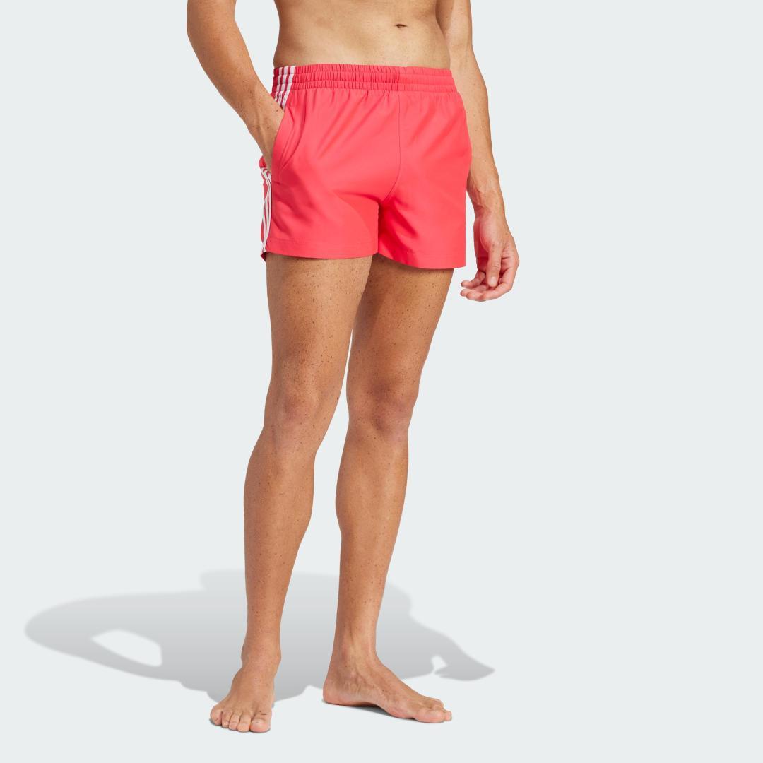 adidas Adicolor 3-Stripes Swim Shorts Night Indigo 2XL Mens Product Image