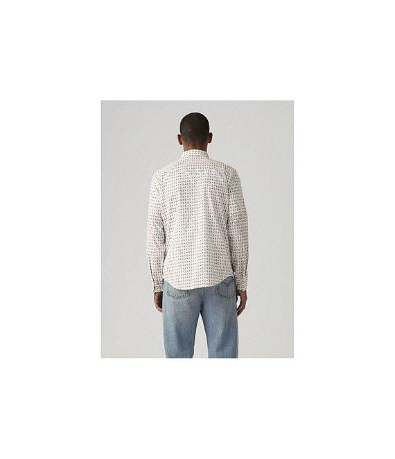 Levi's® Classic Standard Fit Long Sleeve Paisley/Geometric Printed Western Shirt Product Image