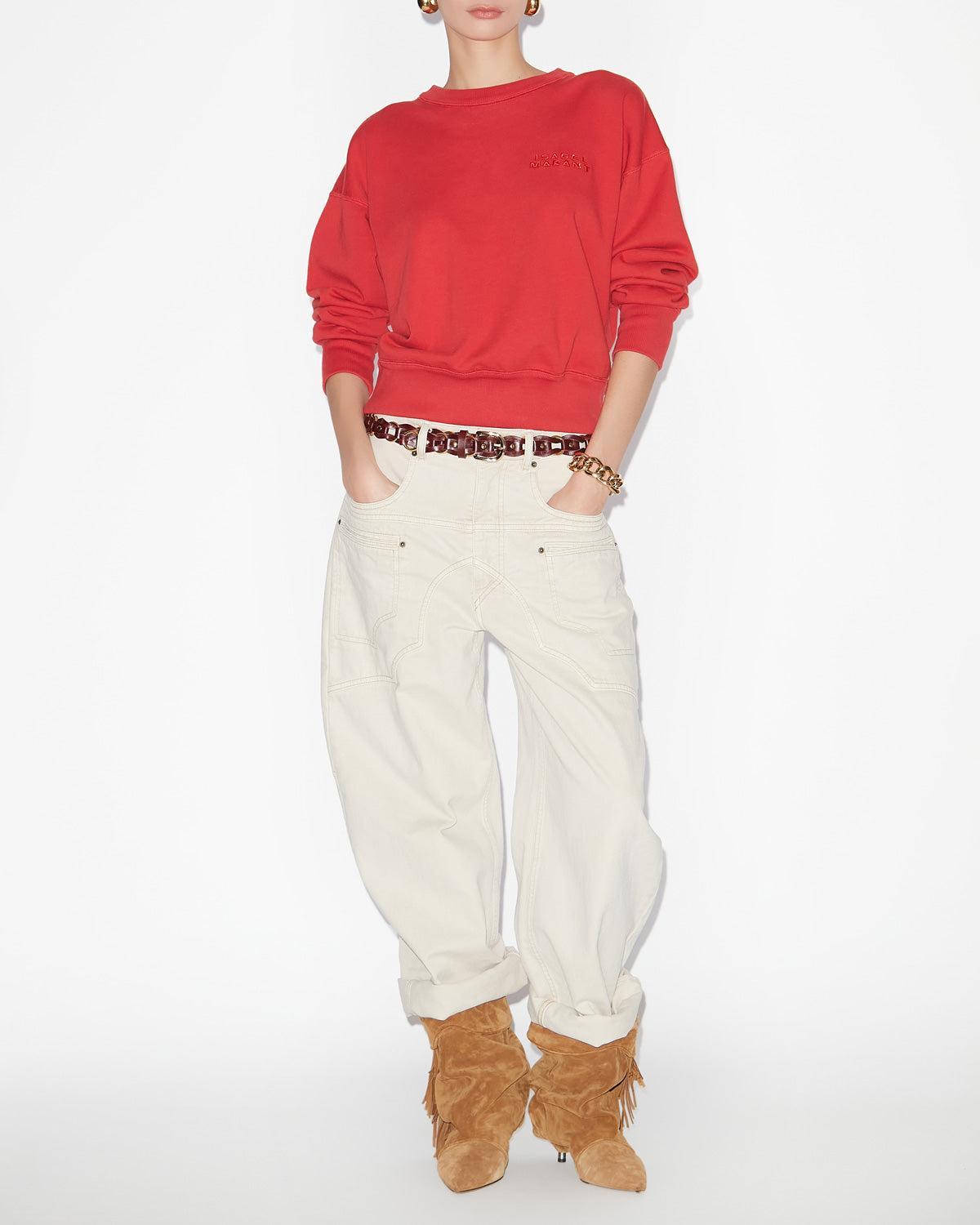 Oversized Midweight Cashmere Crew-Neck Sweater Product Image