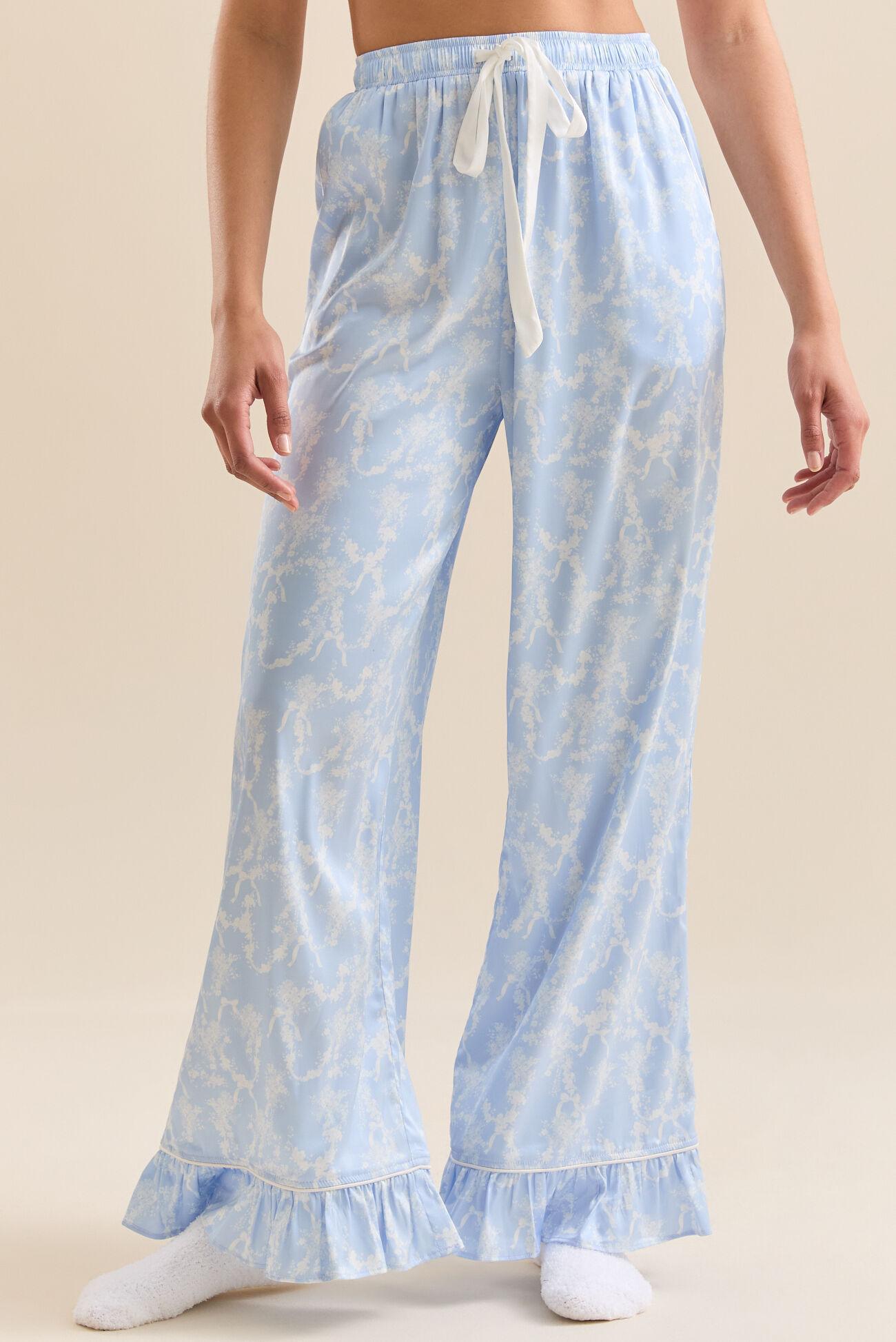 Lilly Satin Lounge Pant Product Image