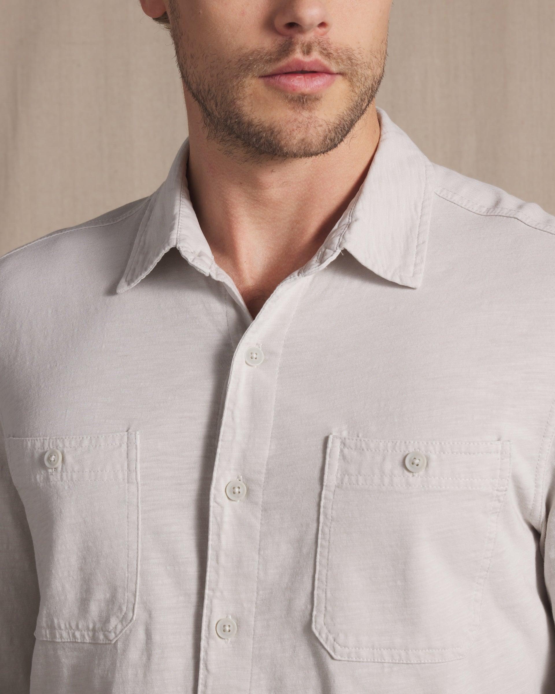 Flex Everyday Knit Shirt - Faded Gray Product Image