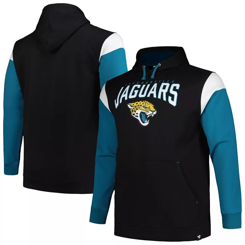 Mens Profile Jacksonville Jaguars Big & Tall Trench Battle Pullover Hoodie Product Image