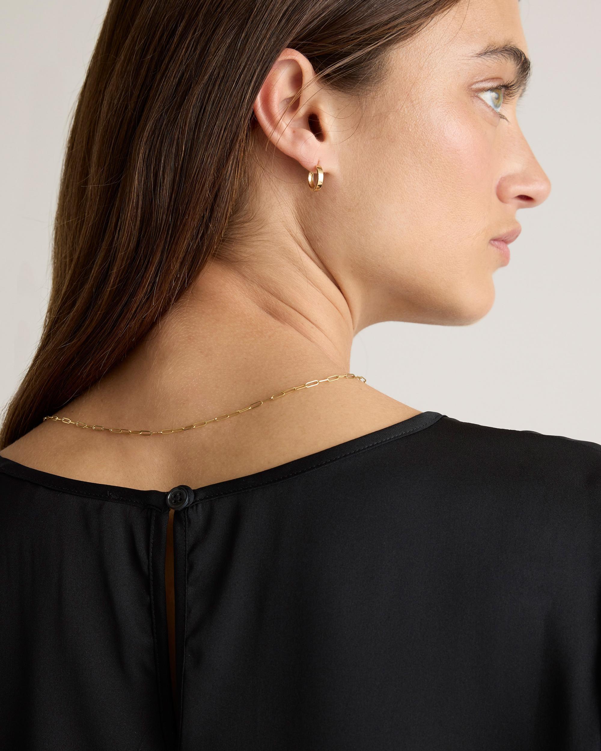 Quince | Women's 100% Washable Silk Stretch T-Shirt Product Image
