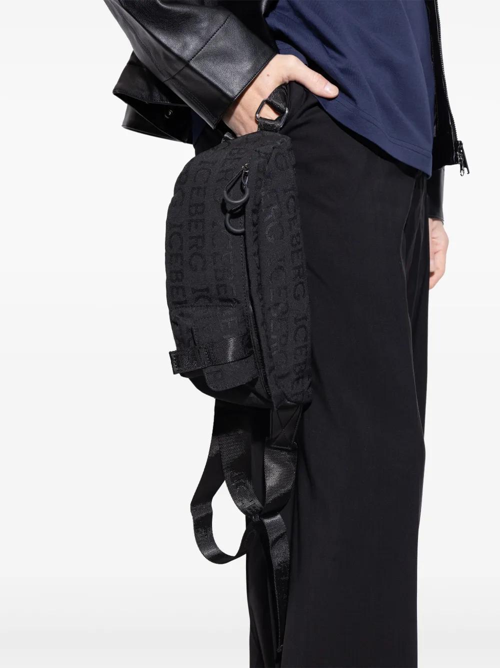 logo-jacquard belt bag Product Image