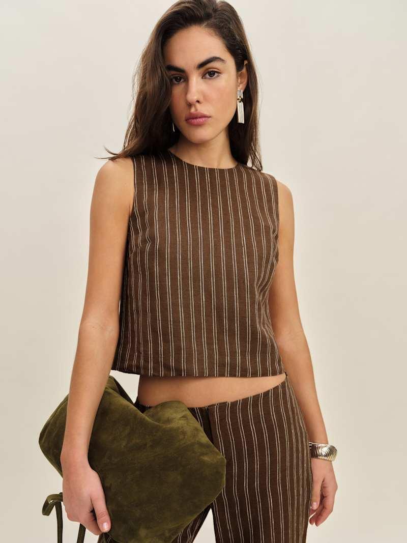 Annie Linen Top Product Image
