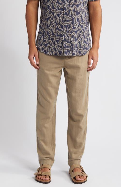 Mens Callum Cotton-Linen Drawstring Pants Product Image