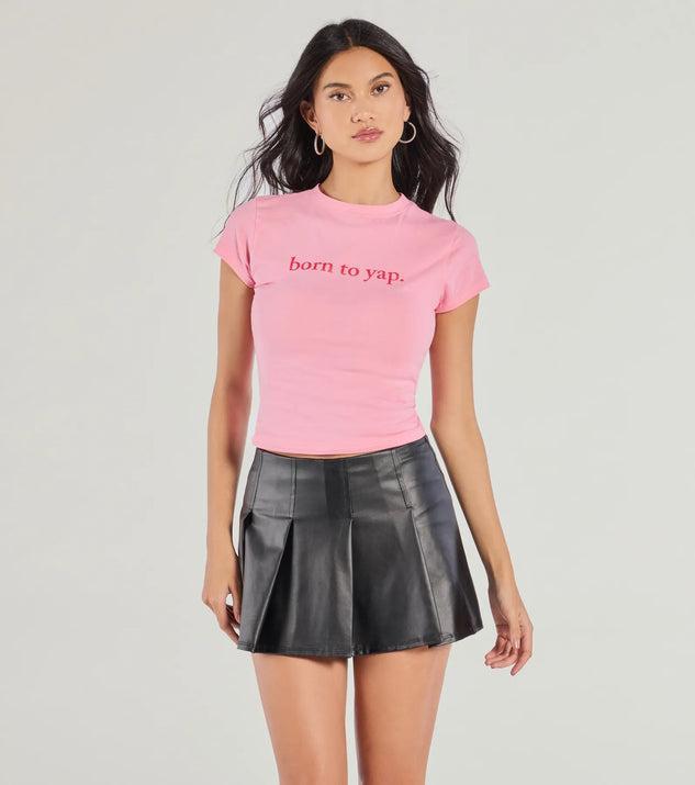 Born To Yap Graphic Tee Product Image