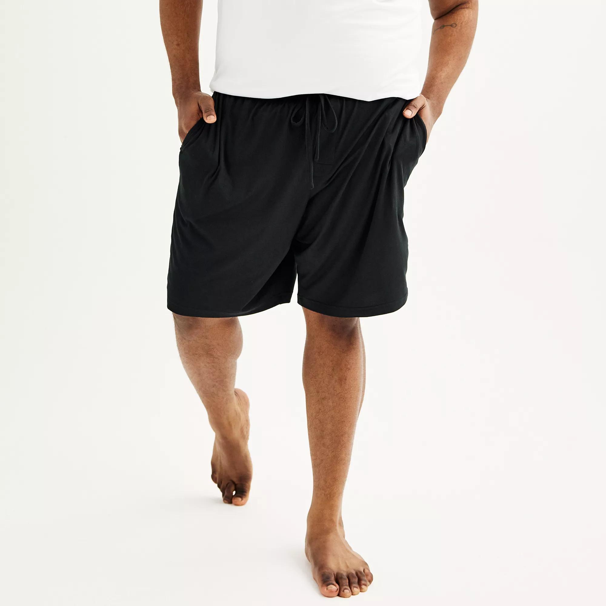Big & Tall Sonoma Goods For Life Supersoft Pajama Shorts, Mens Product Image