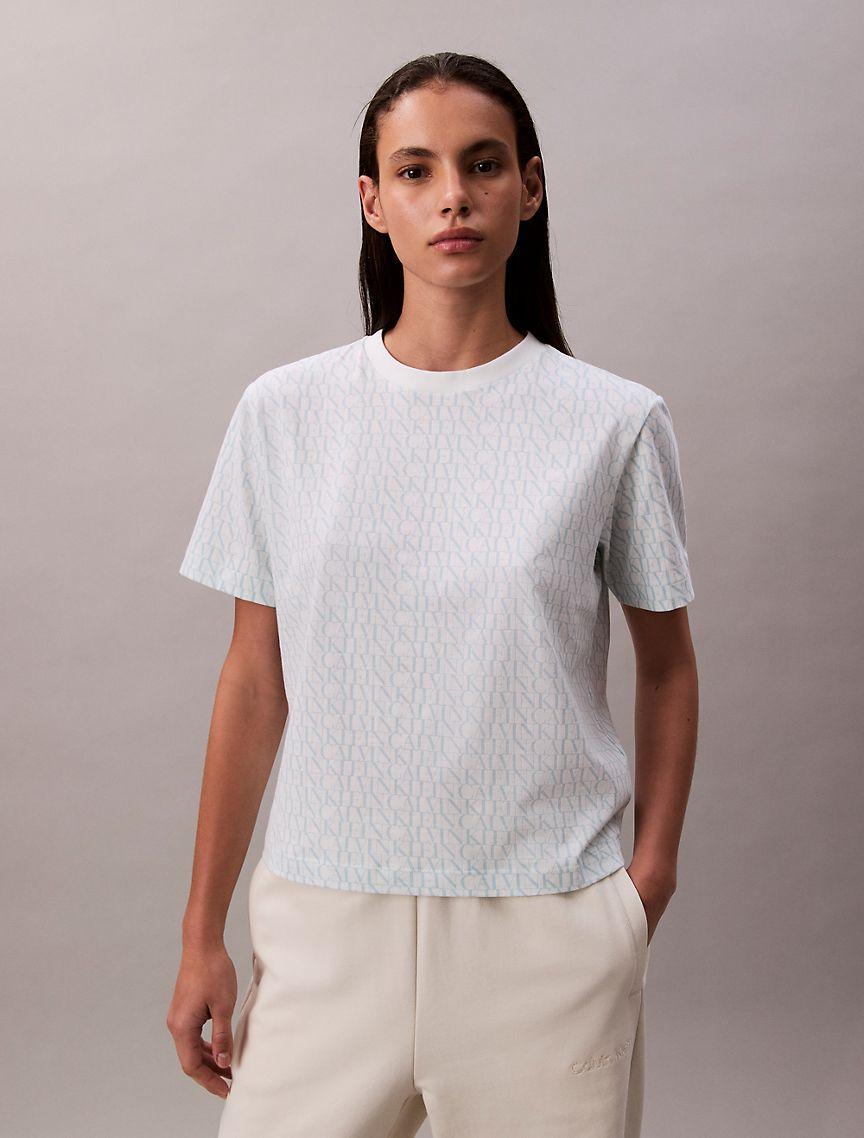 Allover Monogram Boxy T-Shirt  Product Image