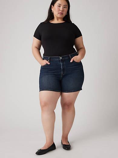 501® Original Fit High Rise Women's Shorts (Plus Size) Product Image