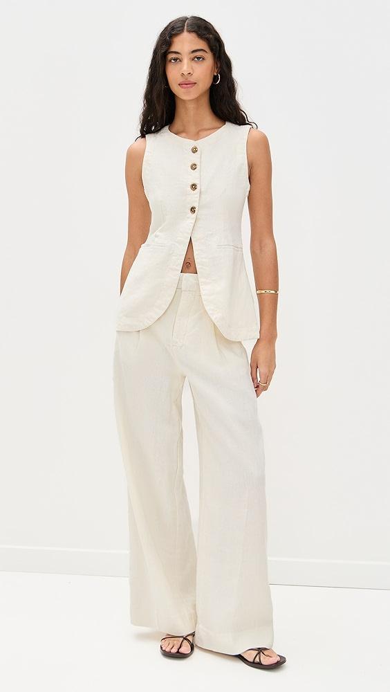 DL1961 Amalie Linen Top | Shopbop Product Image