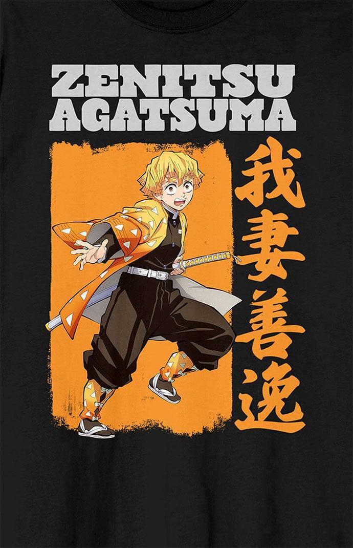 Men's Demon Slayer Zenitsu Agatsuma T-Shirt Product Image