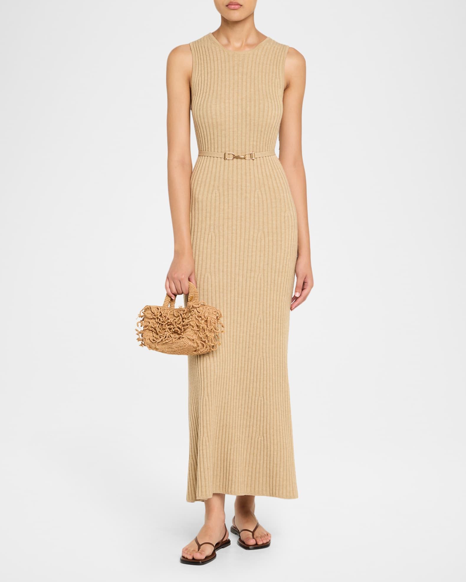 Fanny Spaghetti Fringed Crochet Shoulder Bag Product Image