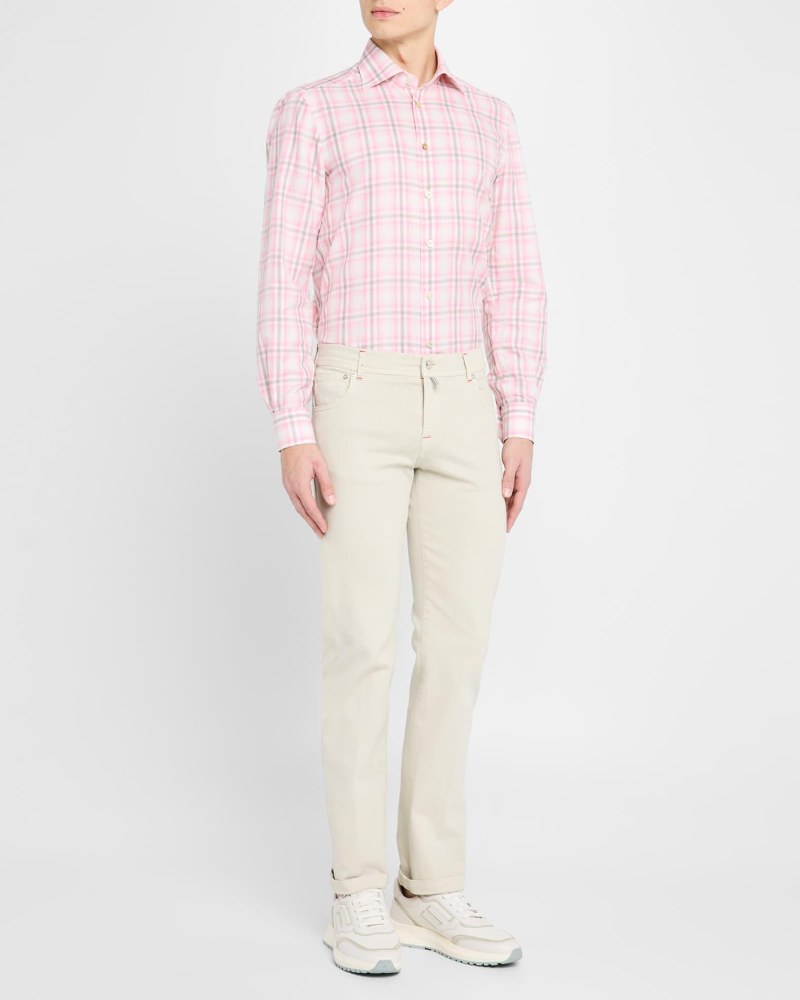 Men's Medium Check Sport Shirt Product Image