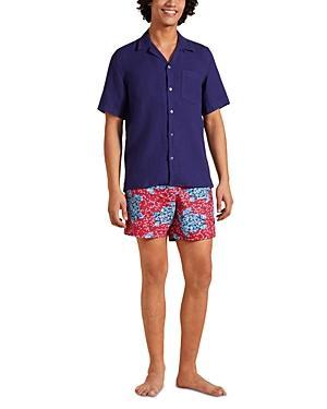 Mens Garment-Dyed Linen Camp Shirt Product Image