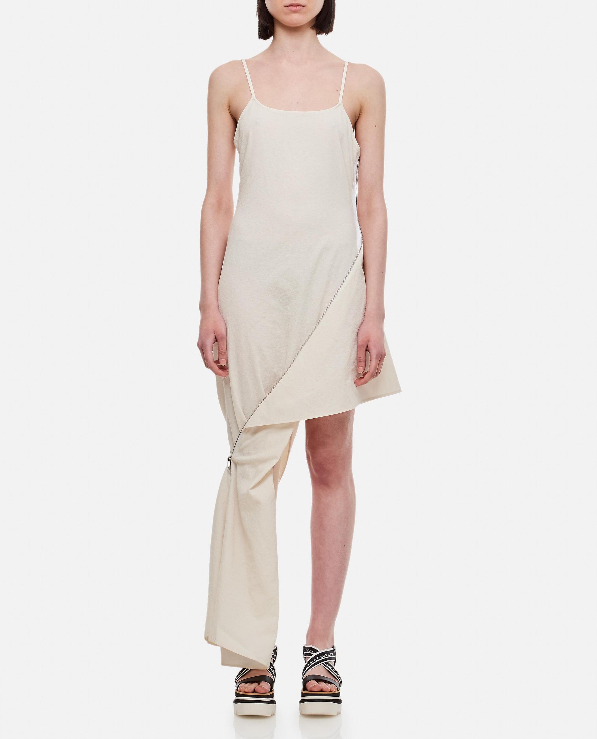 JW ANDERSON Asymmetric Sleeveless Dress In White Product Image