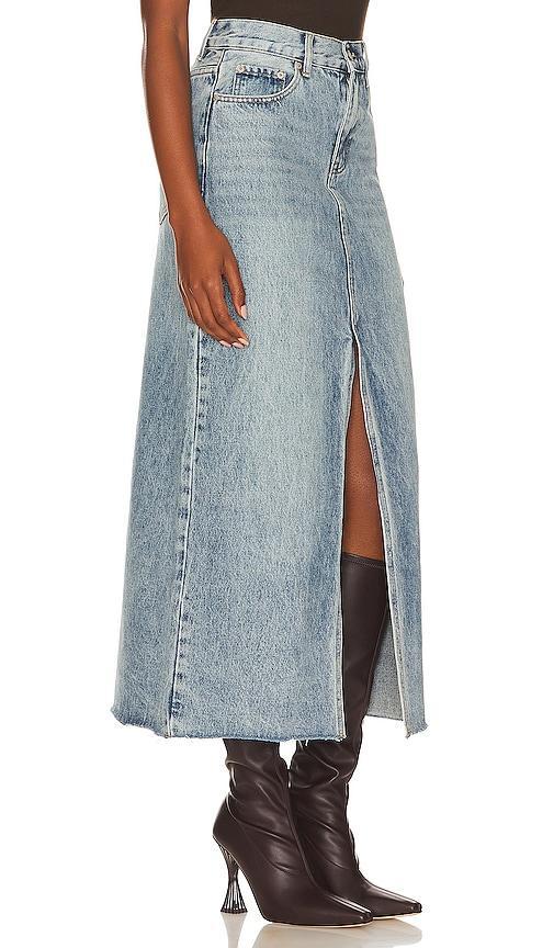 Steve Madden Avani Denim Skirt (Light ) Women's Skirt Product Image