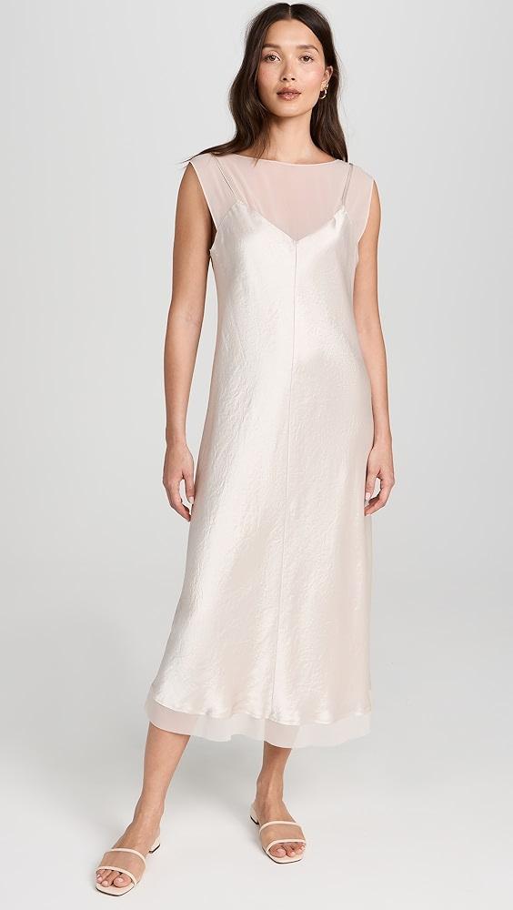 Vince Chiffon Layered Slip Dress | Shopbop Product Image