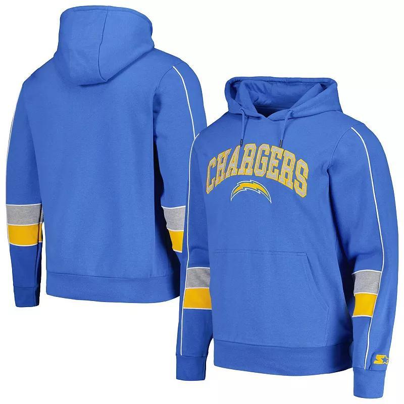 Men's Starter Royal Buffalo Bills Captain Pullover Hoodie, Size: 2XL, Blue Product Image