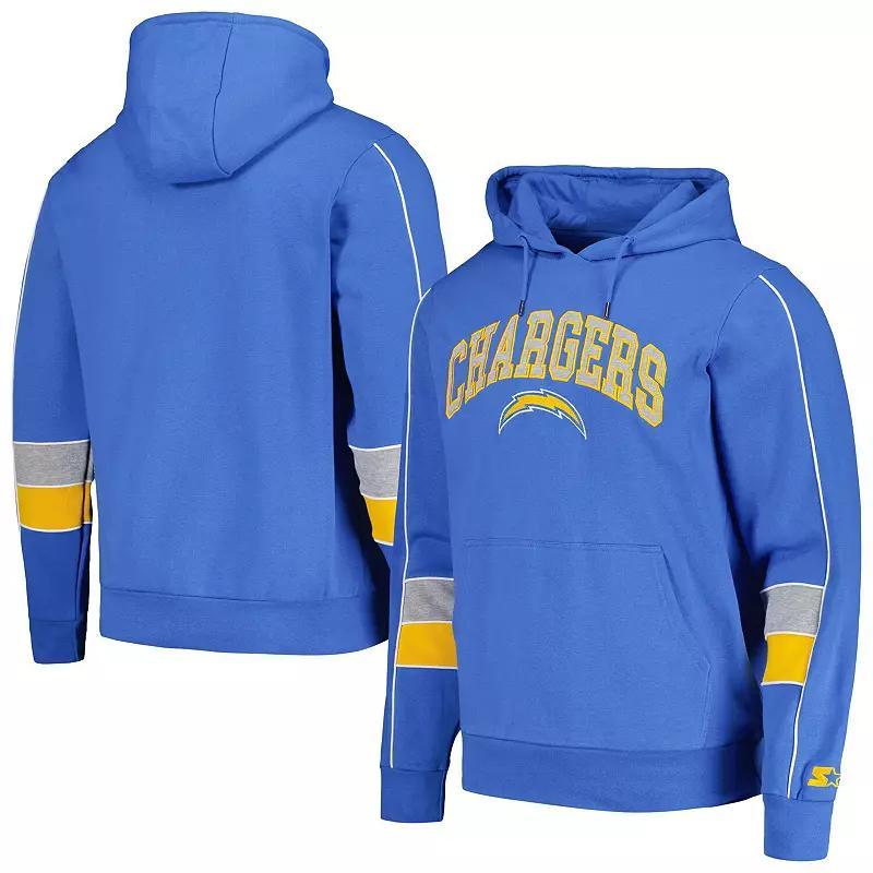 Men's Starter Royal Buffalo Bills Captain Pullover Hoodie, Size: 2XL, Blue Product Image