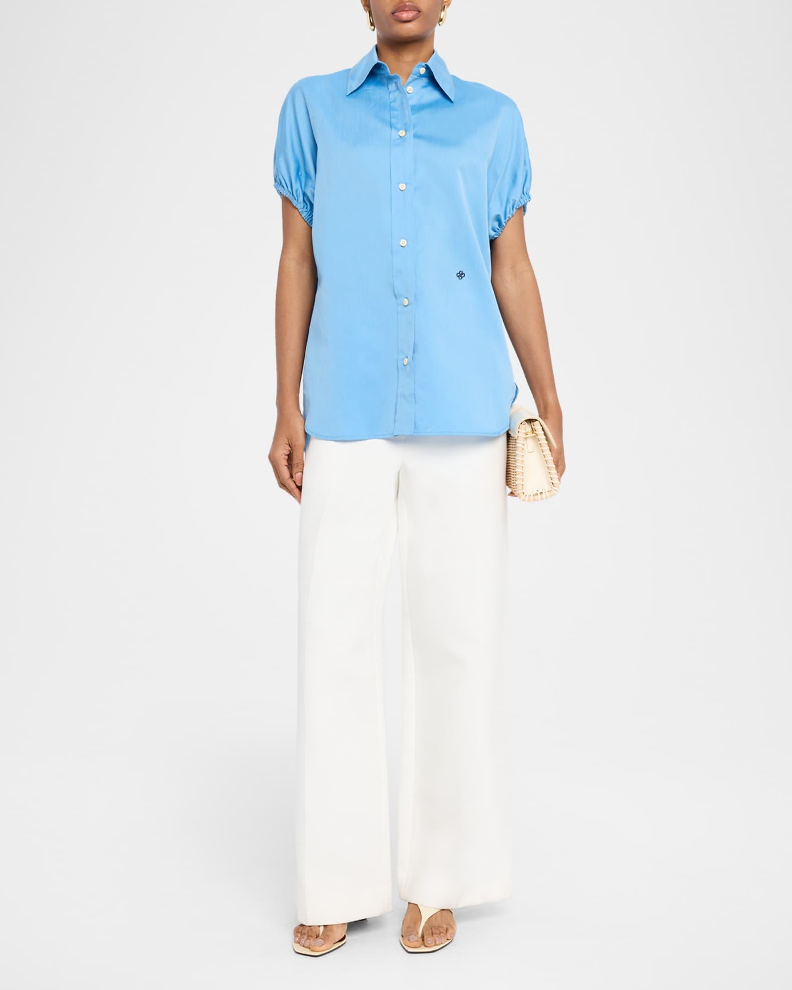 Lecce Cap-Sleeve Shirt Product Image