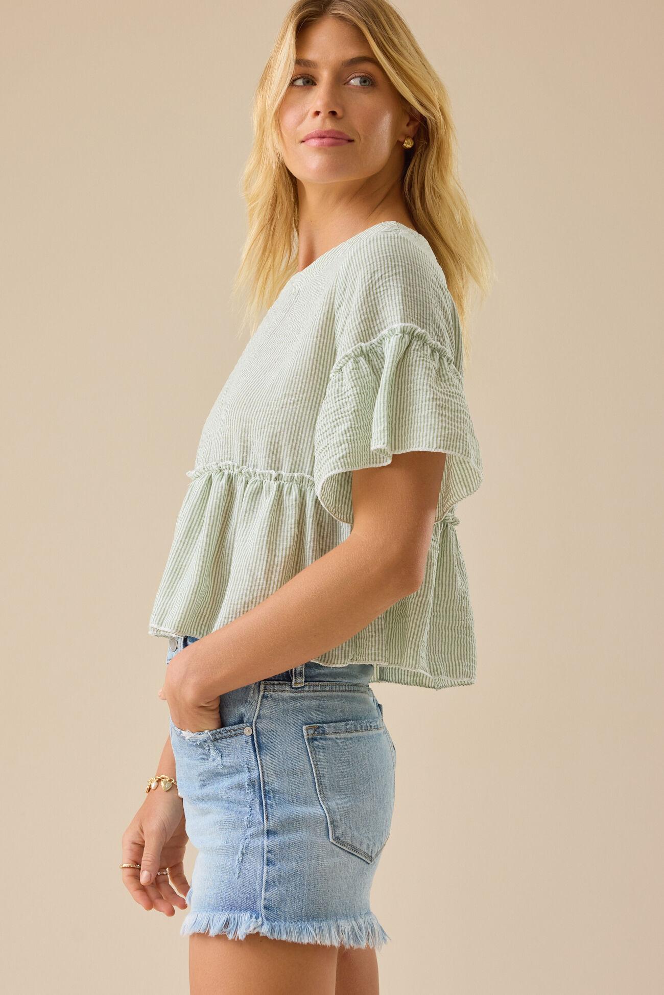 Leyla Stripe Top Product Image