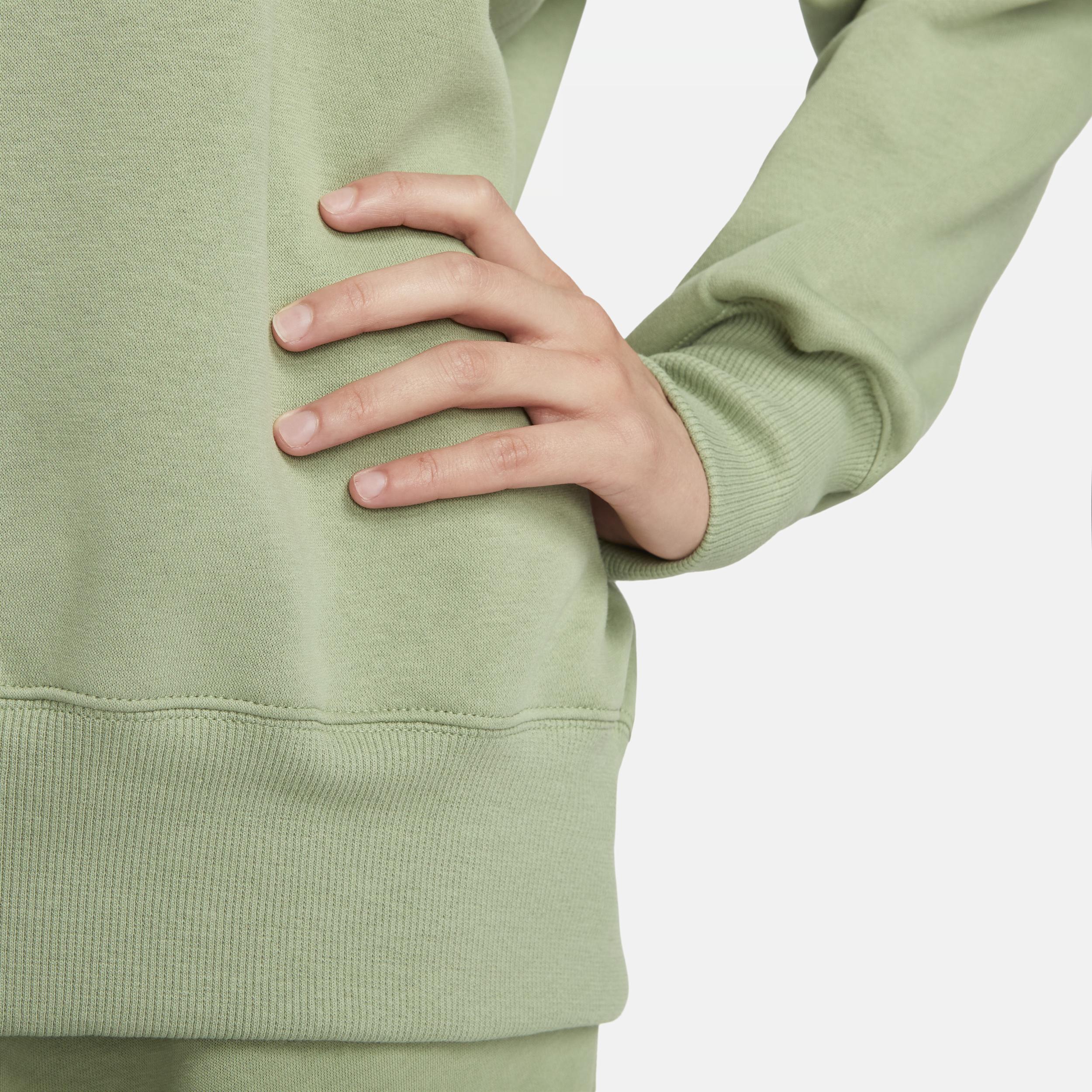 Nike Womens Sportswear Phoenix Fleece Oversized Crewneck Sweatshirt Product Image