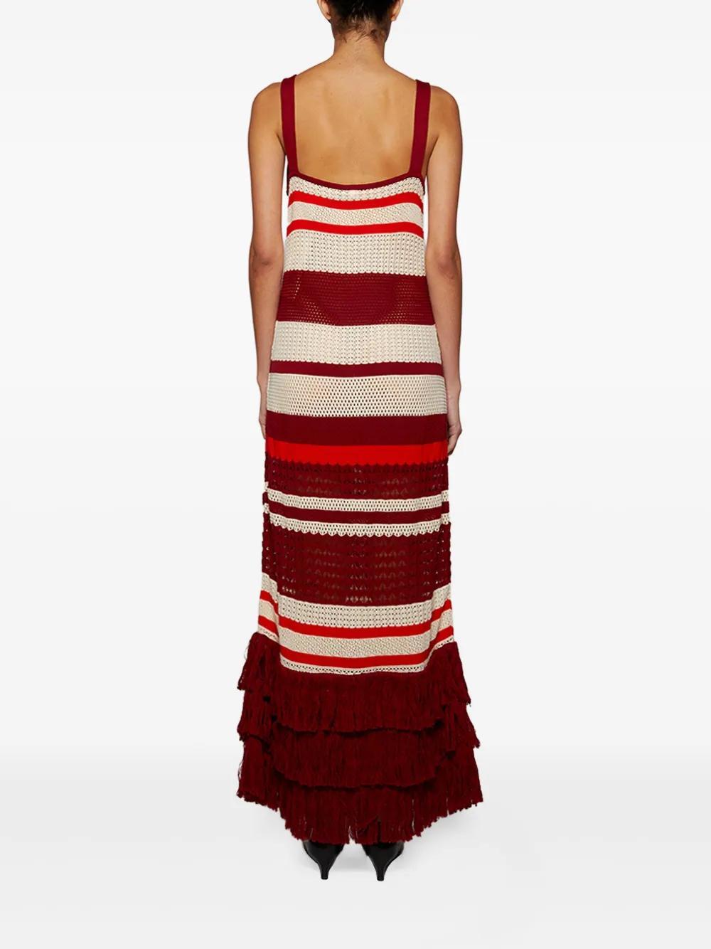 striped midi dress Product Image