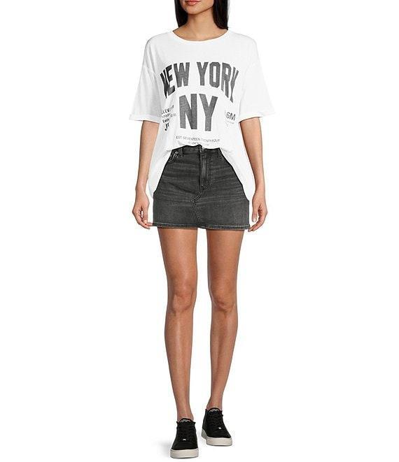 Daze Malibu Midrise Waist Mini Skirt Product Image