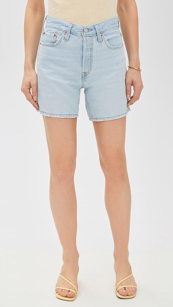 Levi's 501 Lightweight Mid Thigh Shorts | Shopbop Product Image