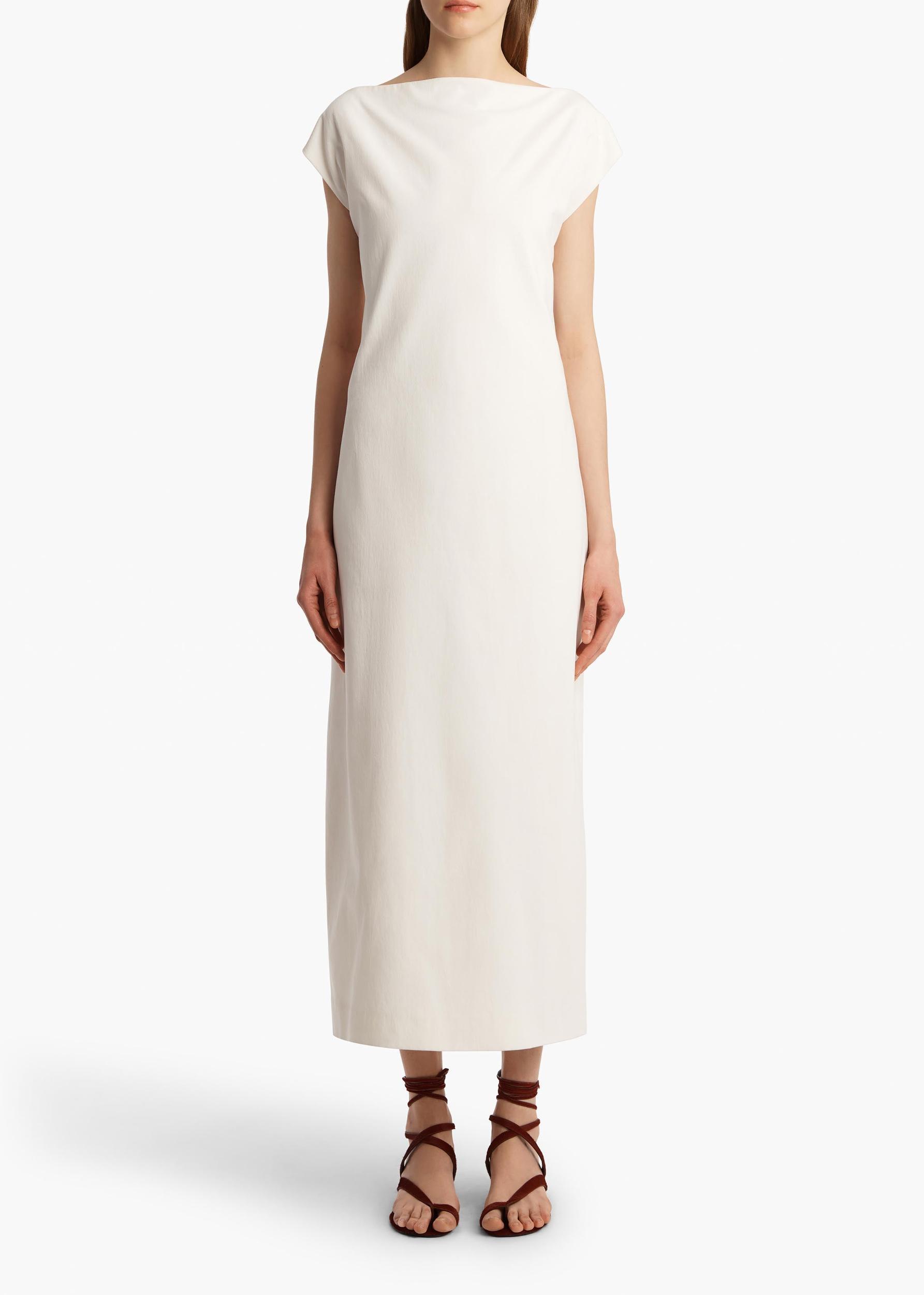 Ayame Dress in Chalk Product Image