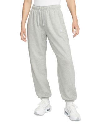Women's Nike Sportswear Oversized Club Fleece Sweatpants, Size: Small, Black Product Image