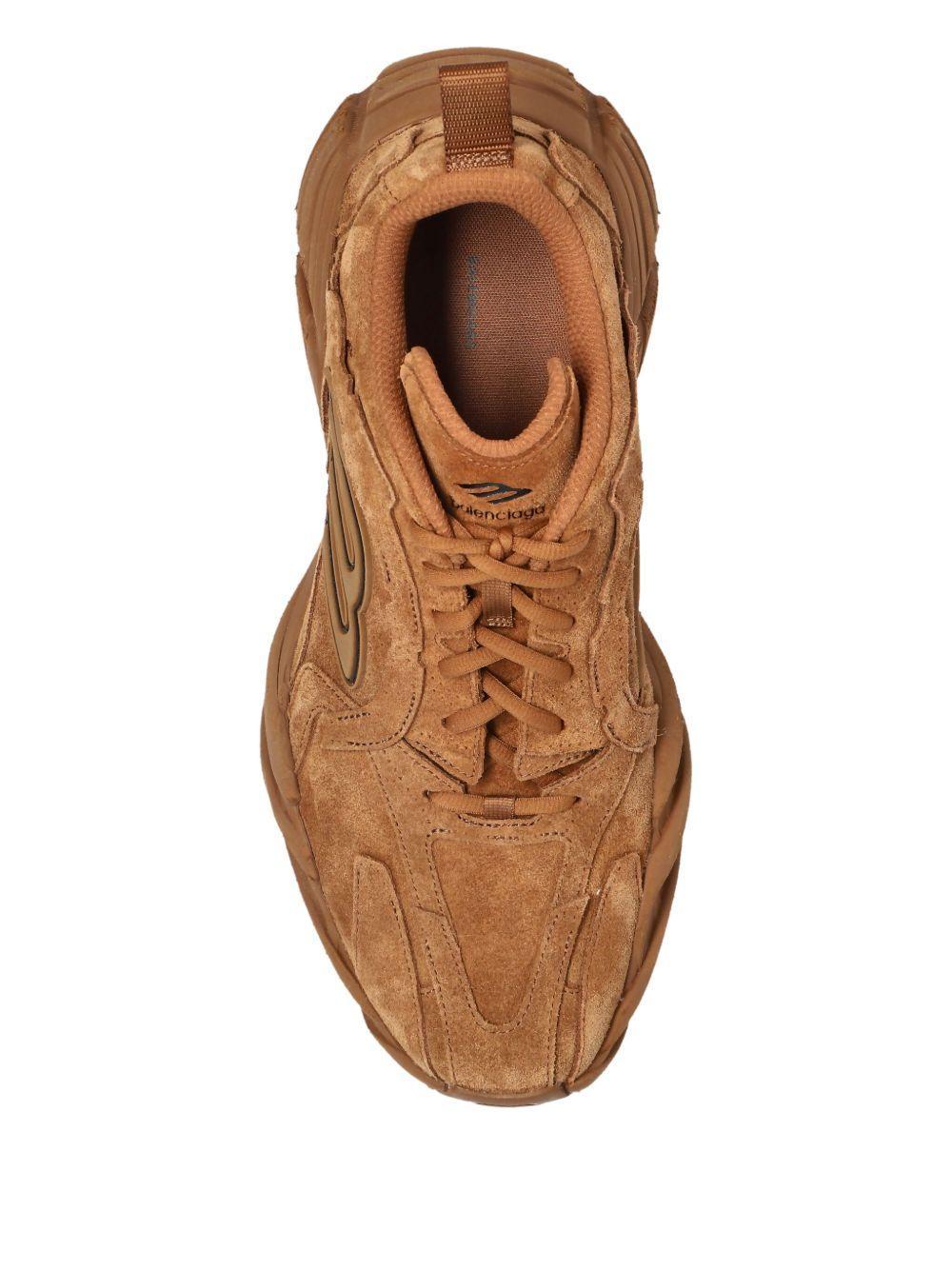 suede logo-detail trainers Product Image