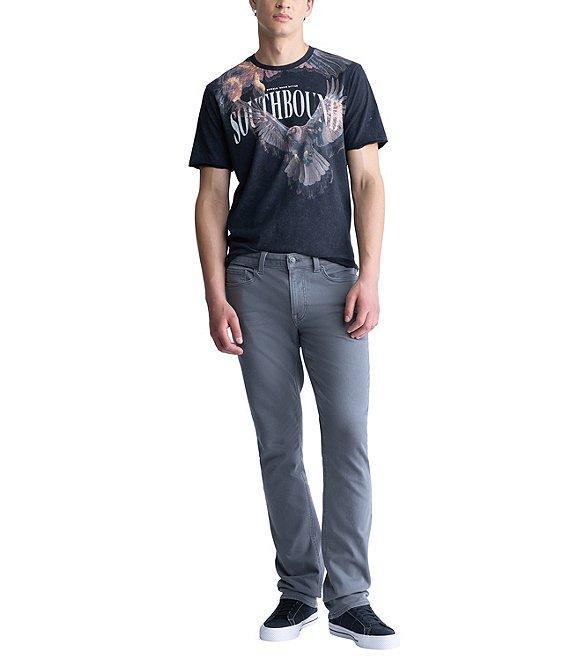 Buffalo David Bitton Six Straight Leg Fleece Stretch Pants Product Image