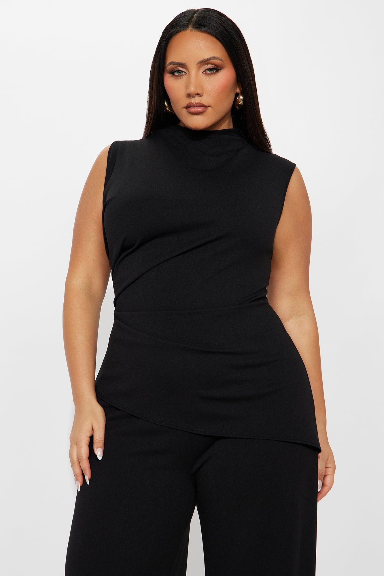 Cielo Wide Leg Jumpsuit - Black Product Image