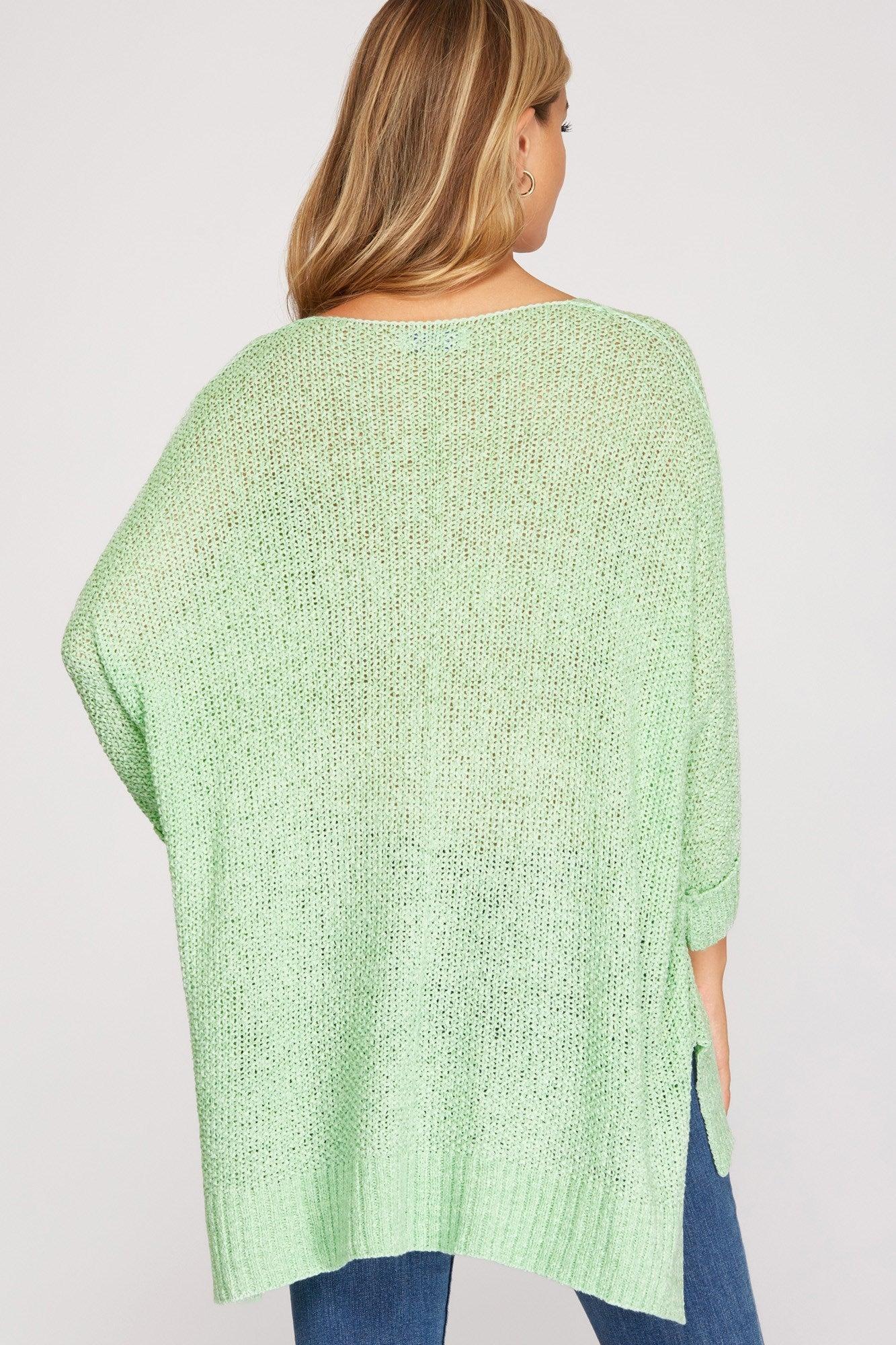 Beachy Sweater Tunic Product Image