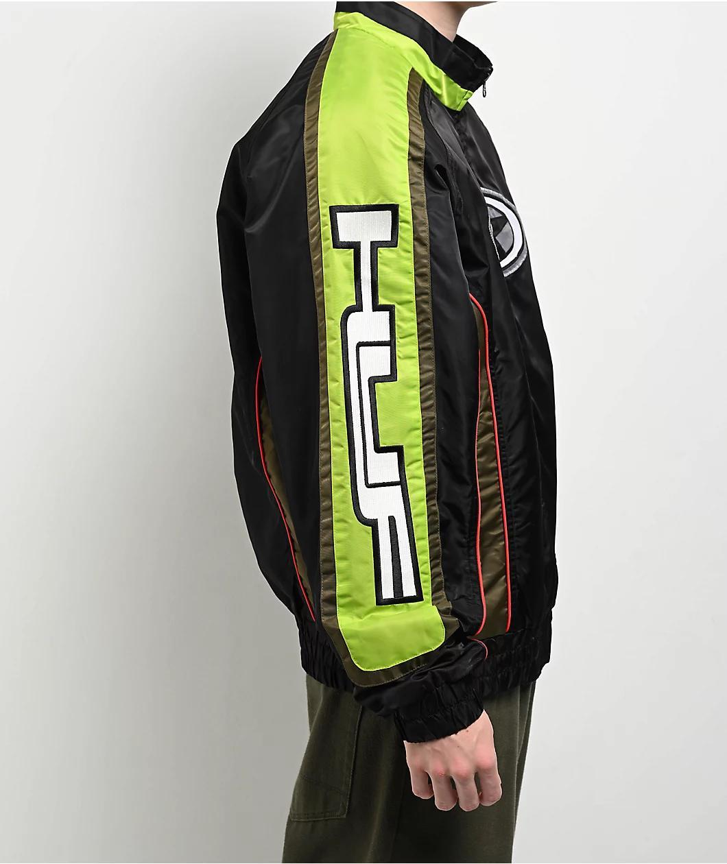 HUF Moto Black & Green Jacket Product Image