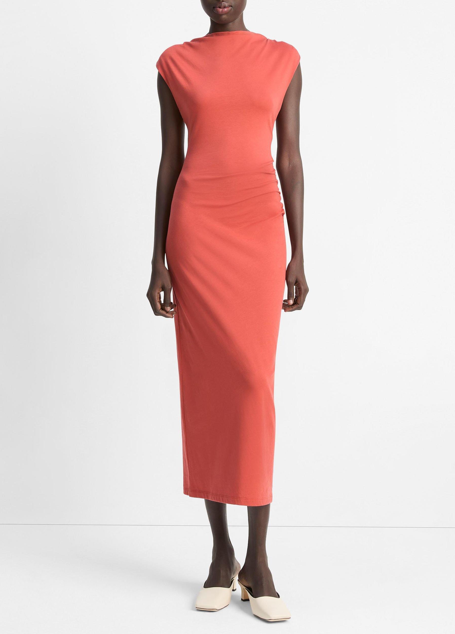 Pima Cotton Muscle-Tee Dress Product Image