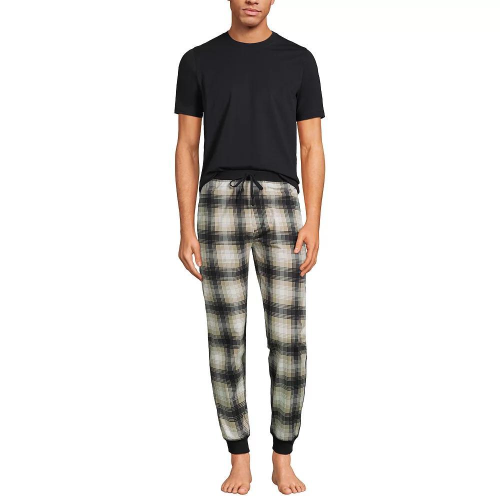 Mens Lands End Jersey Pajama Sleep Set Product Image
