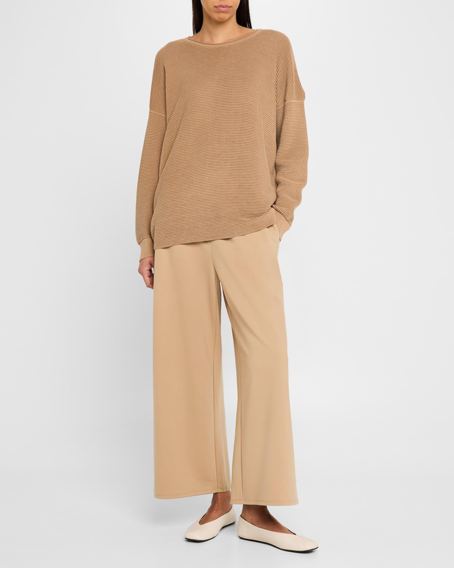Ribbed Crewneck Tunic Product Image