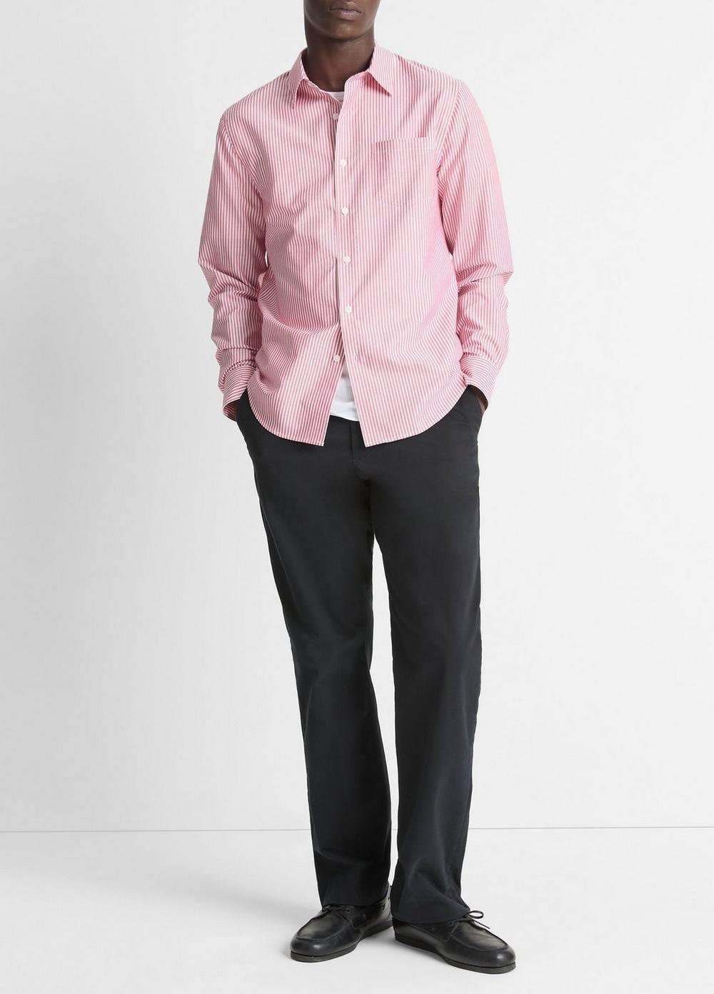 Playa Cotton Poplin Stripe Shirt Product Image