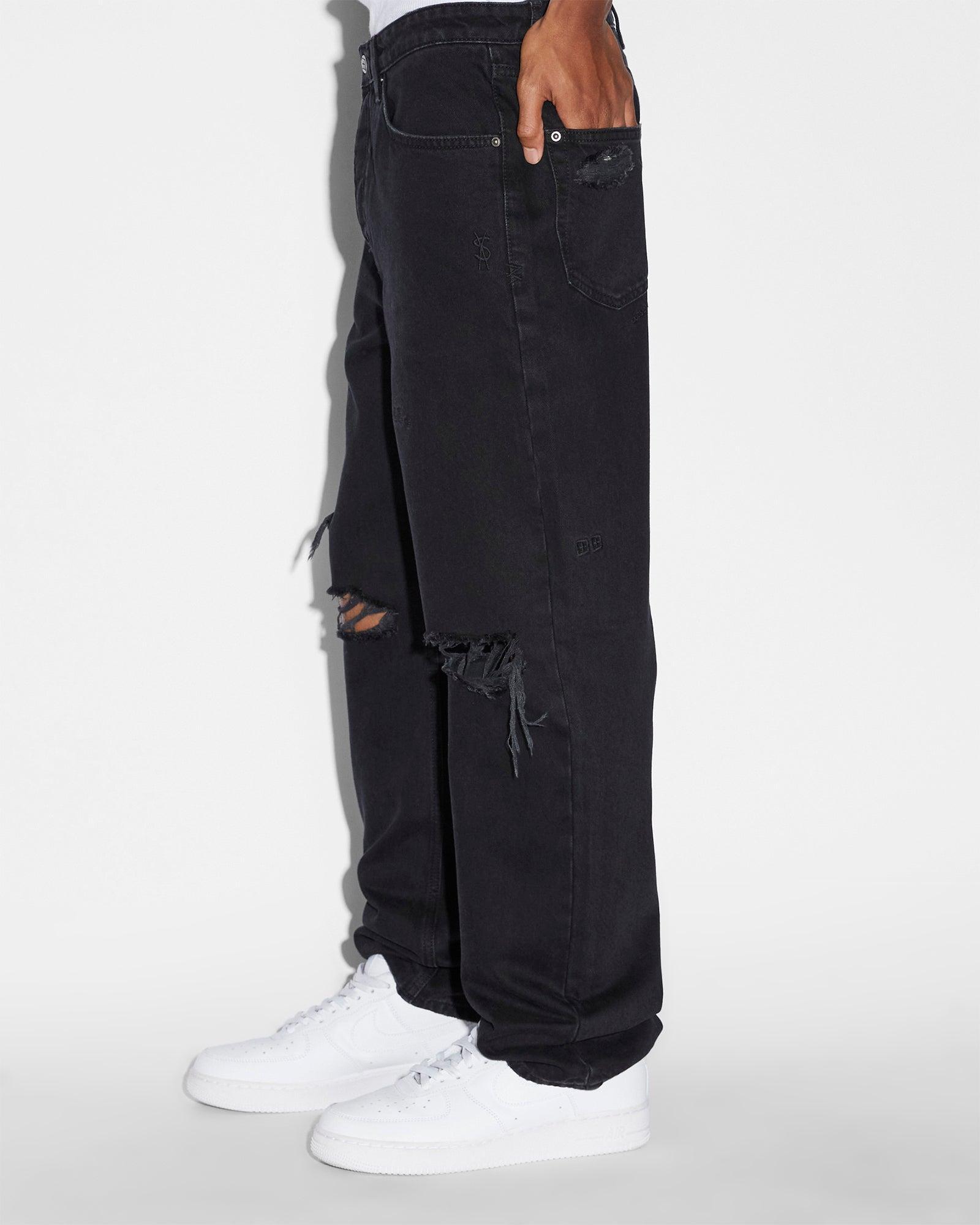 ANTI K TRASHED BLACK Male Product Image