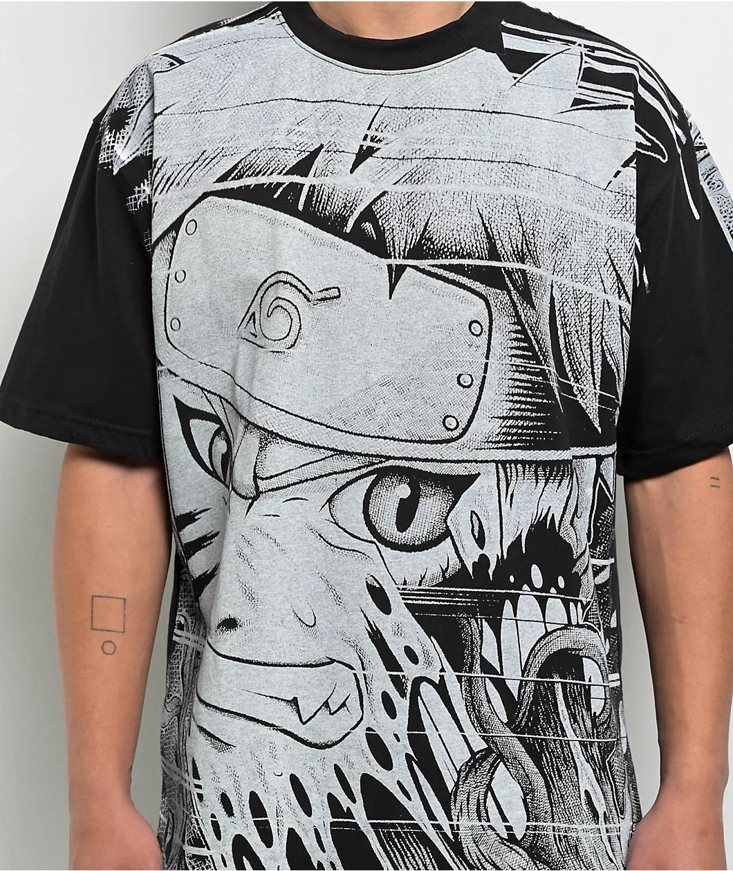 Primitive x Naruto Shippuden Beast Black T-Shirt Product Image